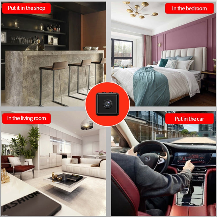 X6D 720P Wireless Home Mini Surveillance Camera, Support Infrared Night Vision & Motion Detection & TF Card, 720P X6D 720P Wireless Home Mini Surveillance Camera, Support Infrared Night Vision & Motion Detection & TF Card, 720P